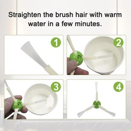 Replacement Kits Accessories for iRobot Roomba i7 i7+ j7 j7+ j8+ i1 i2 i3 i3+ i4 i4+ i6 i6+ i8 i8+ /Plus E5 E6 E7 Vacuum Cleaner, Include Multi-Surface Rubber Brushes, Vacuum Filters and Side Brushes