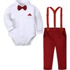 A&J DESIGN Baby Christmas Outfit Boy Infant Wedding Gentleman Formal