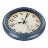 Horizent Outdoor Clocks Waterproof with Thermometer Combo Rustic Coastal Beach