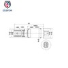 QSERON AC Compressor Control Solenoid Valve 5SE09C 5SE12C 6SEU16 TSE17C