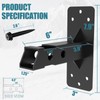 CROSSHIP 1.25" Hitch Wall Mount Bike and Cargo Rack Hanging