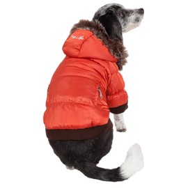 Metallic Fashion Pet Parka Coat