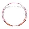 Natural Multi Spinel Gemstone Full Beaded Choker Necklace, Chakra Healing