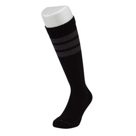 Juzo 15-20 mmHg Power Comfort Knee High Closed Toe Retro Black 2XL Standard