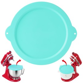 Silicone Lid Compatible with KitchenAid 2QT Ice Cream Mixing Bowl and 5QT Stainless Steel Bowl, Dishwasher Safe, Microwave Up to 200°C (392°F), Freezer Safe (Not Included)