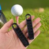 Gosknor 2pcs Golf Tee Height Adjuster, 6 Settings Precision Adjustable
