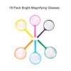 Magnifying Glass Kids Plastic Magnifier 18 Pack Hand Lens Mini