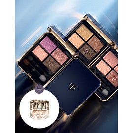 Cle de Peau Beauté [끌레드뽀 보떼] 아이 컬러 쿼드 5종 (택1) (더 파운데이션 3mL 증정) [Clé de Peau Beauté] Eye Color Quad 5 Variants (Choose 1) (Includes a 3mL Foundation Gift)