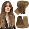 Hetto Remy Real Hair Weft Extensions, Balayage Extensions, Real Hair