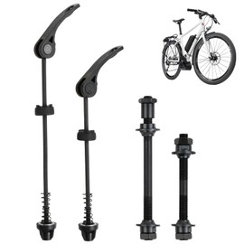 Husalsea 1 Pair Bike Axle Replacement, Quick Release Bike Wheel Nuts, Bicycle Parts, Bike Parts, Quick Release Skewer