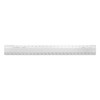 Alumicolor Architect 12 inch Bevel Ruler w/Joist/Truss Scale for Drawing,