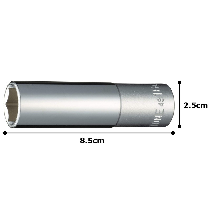 Tone Deep Socket (6 Angle) 4S-16L Drive Angle 12.7 mm