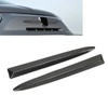 1 Pair Front Bumper Upper Moulding Trim 735455041 Carbon Fiber