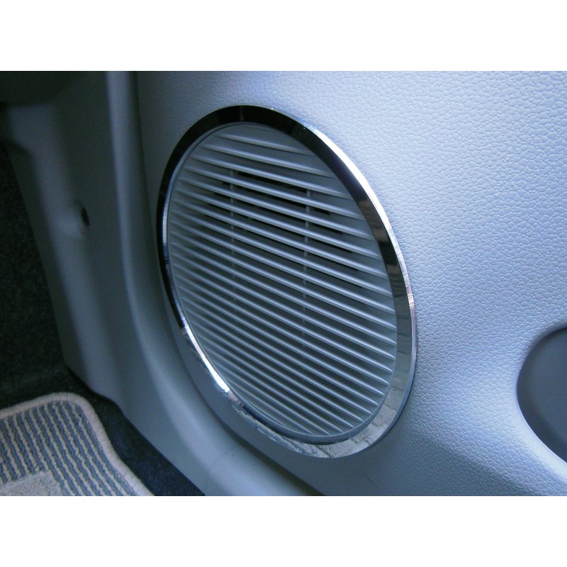 mut Miraisu dedicated front-door speakers ring (chrome) 2pcs Daihatsu Mira