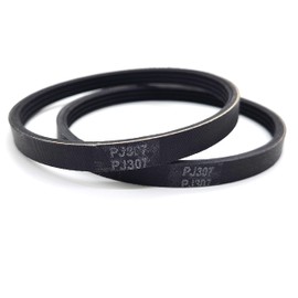 Homhelar 2 Pack PJ307 Air Compressor Belt for Bostitch and Husky AB-9075047