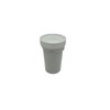 White Plastic Vials with Child-Resistant Caps, 20 Dram - 3