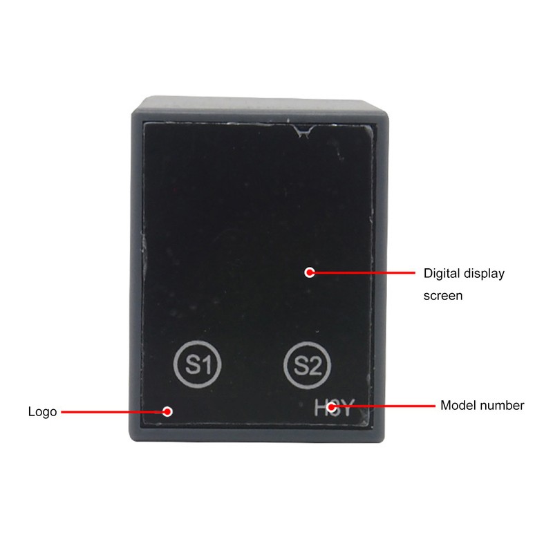 Delay Timer Relay 2 Way LCD Digital Display Electrical Multifunctional