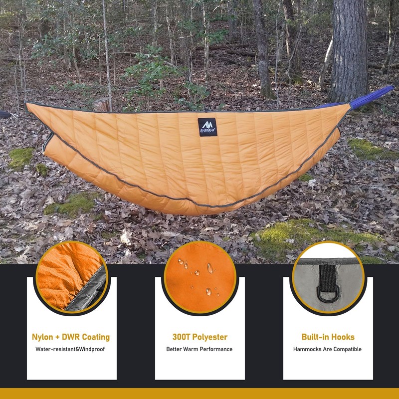 AYAMAYA Single & Double Hammock Underquilt Full Length Big Size