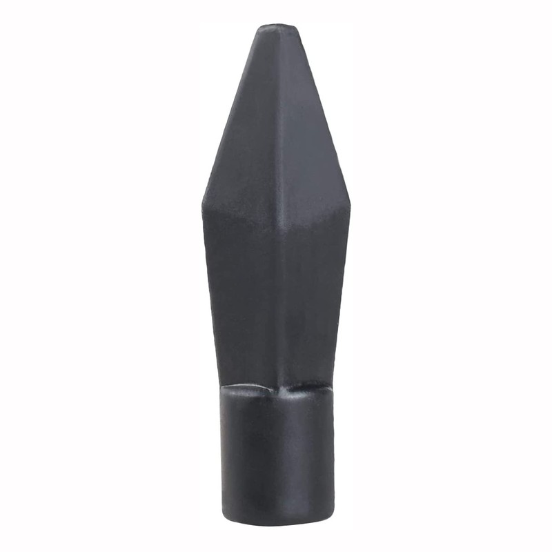 ANCLLO 12 Pcs Soft Rubber Arrowhead Tip Archery Practice Arrowhead