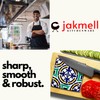 Jakmell Kitchenware 8 inch Chef's Knife, Stainless Steel Large Kitchen