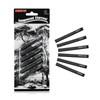 ieron 6 Square Graphite Sticks Square Compressed Charcoal Sticks Drawing