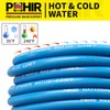 POHIR 100ft Pressure Washer Hose 3/8" 4800 PSI, Kink Resistant