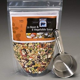 North Bay Trading Co. Soup Mixes - 32 Bean and 8 Vegetable Soup Mix - Bulk, 10 pounds