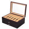 3 Layer Wood Pen Display Box 34 Pen Organizer Box,