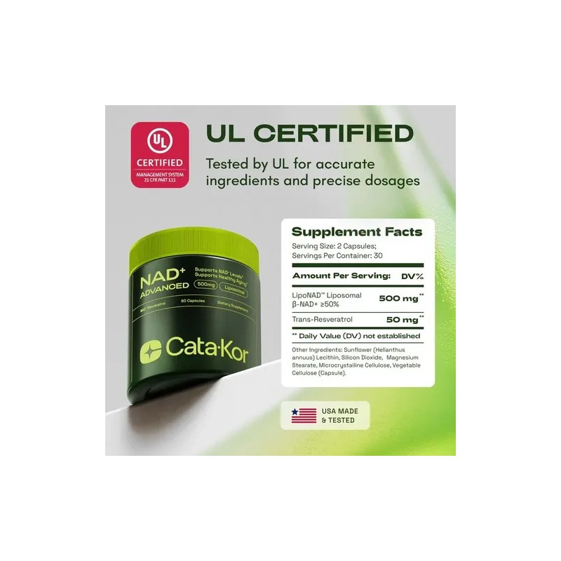 Nad Advanced For Energy Healthy Aging 500mg