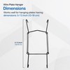 Invisible Plate Hangers for Wall | Decorative Dish Display Holders