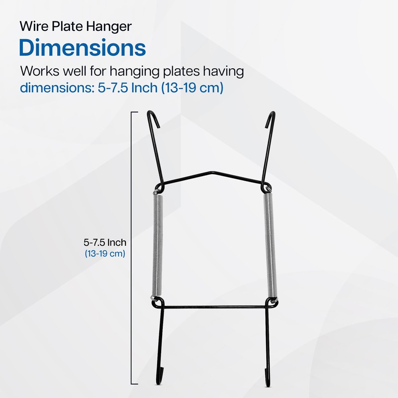 Invisible Plate Hangers for Wall | Decorative Dish Display Holders