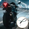 Tunejoy Motorrad Bremslichtschalter Hinten Bremslichtschalter 2 Draht mit Federn für
