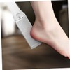 Healeved 4pcs Stainless Steel Foot File Double-sided Foot Exfoliating Massage