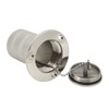 Boat Filler Right Angle Clamshell 316 Stainless Steel Hardware for