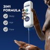 NIVEA MEN Sensitive Body Wash with Bamboo Extract, Moisturizing Body