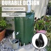 ZTTM 3/4-Inch Threaded Rubber Grommets for Rain Barrel Drain and