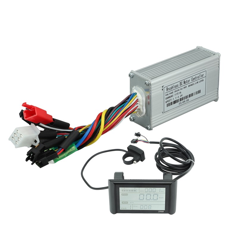 Electric Bicycle Brushless Controller Kit 3 Mode Sine Wave Scotter