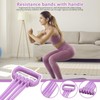 Workout Bands - Back Training Bands with Handle | Non-Slip