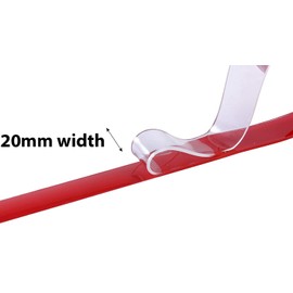 20x Number Plate Sticky Pads, Heavy Duty Number Plate Stickers for Car, Van, Bike, Caravan