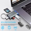 USB SD Card Reader, 3 in I Card Reader 3