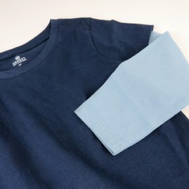 HonestBaby 3-Pack Long Sleeve 2fer Tshirt Set 100% Organic Cotton for Toddler, Baby Boys, Dark Sand, 18 Months