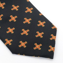 Masonic Silk Tie with Matching Cufflinks, Silk
