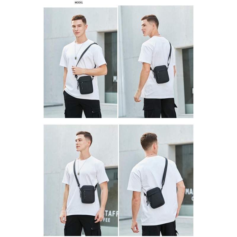 Gincci Smartphone Bag, Mini Bag, Men's, Small Shoulder Bag, Crossbody