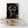 African American Diamond Painting, Black Woman DIY 5D Diamond Art