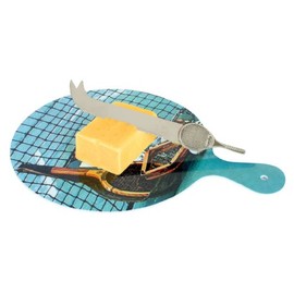 Vintage Tennis Cutting Board/Cheese Tray (Knife not included)