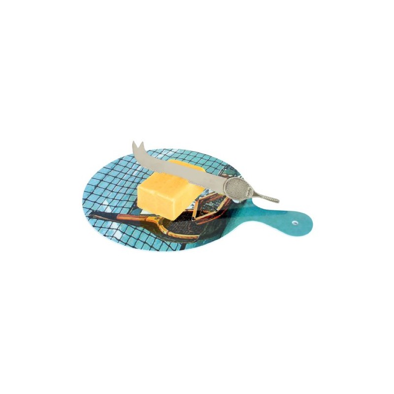 Vintage Tennis Cutting Board/Cheese Tray (Knife not included)