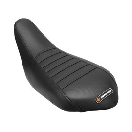 motoparty Seat Cover for Yamaha Raptor 700 700 R 2006-2021 Comfortable Durable Non-slip Grained PVC Material (All Black)