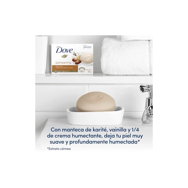 Dove Jabón Barra Shea Wra