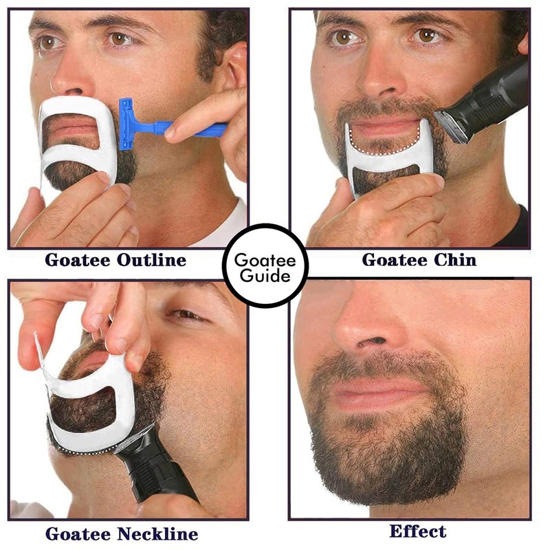 Sonew Juego de 5 Herramientas para Modelar la Barba para