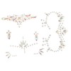 Beavorty 2sets Fluorescent Rhinestone Face Gems Carnival Gems for Face